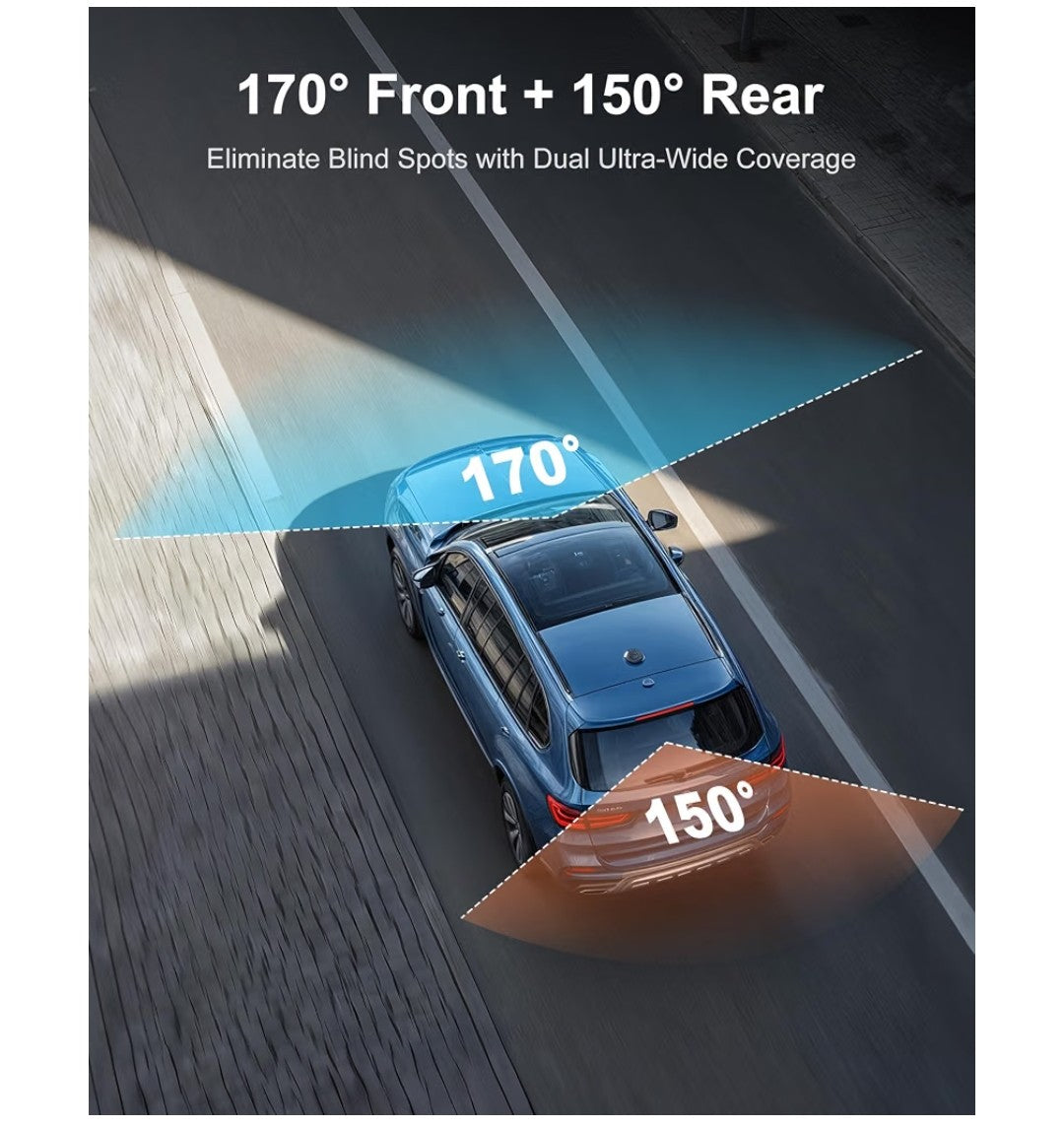 Dual Channel 4K Dash Camera