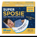 Super Sposie Booster Pads, Max Absorbency for Nighttime
