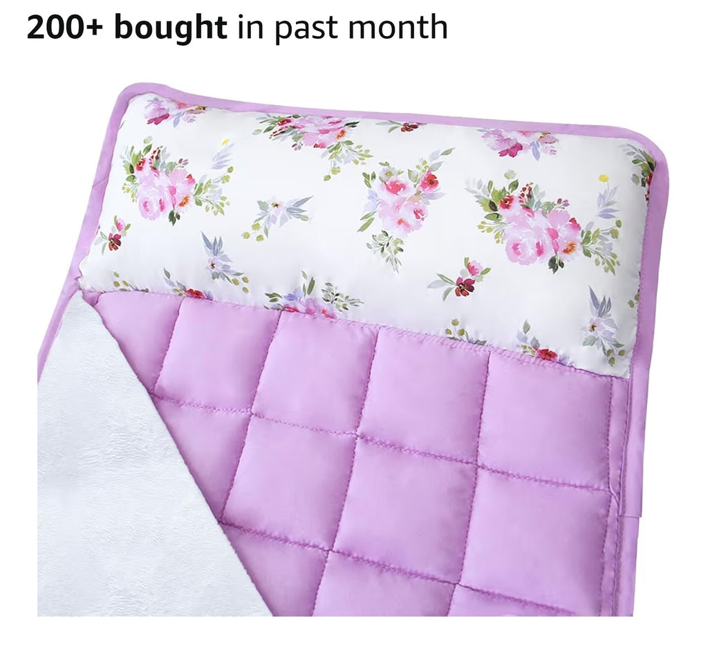 Toddler Nap Mat for Girls Floral