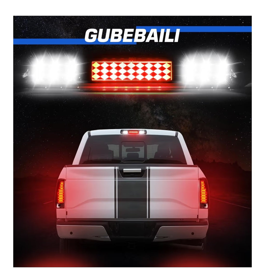 LED Tail Lights + 3rd Brake Light 1988-1999 Chevy/GMC 1500