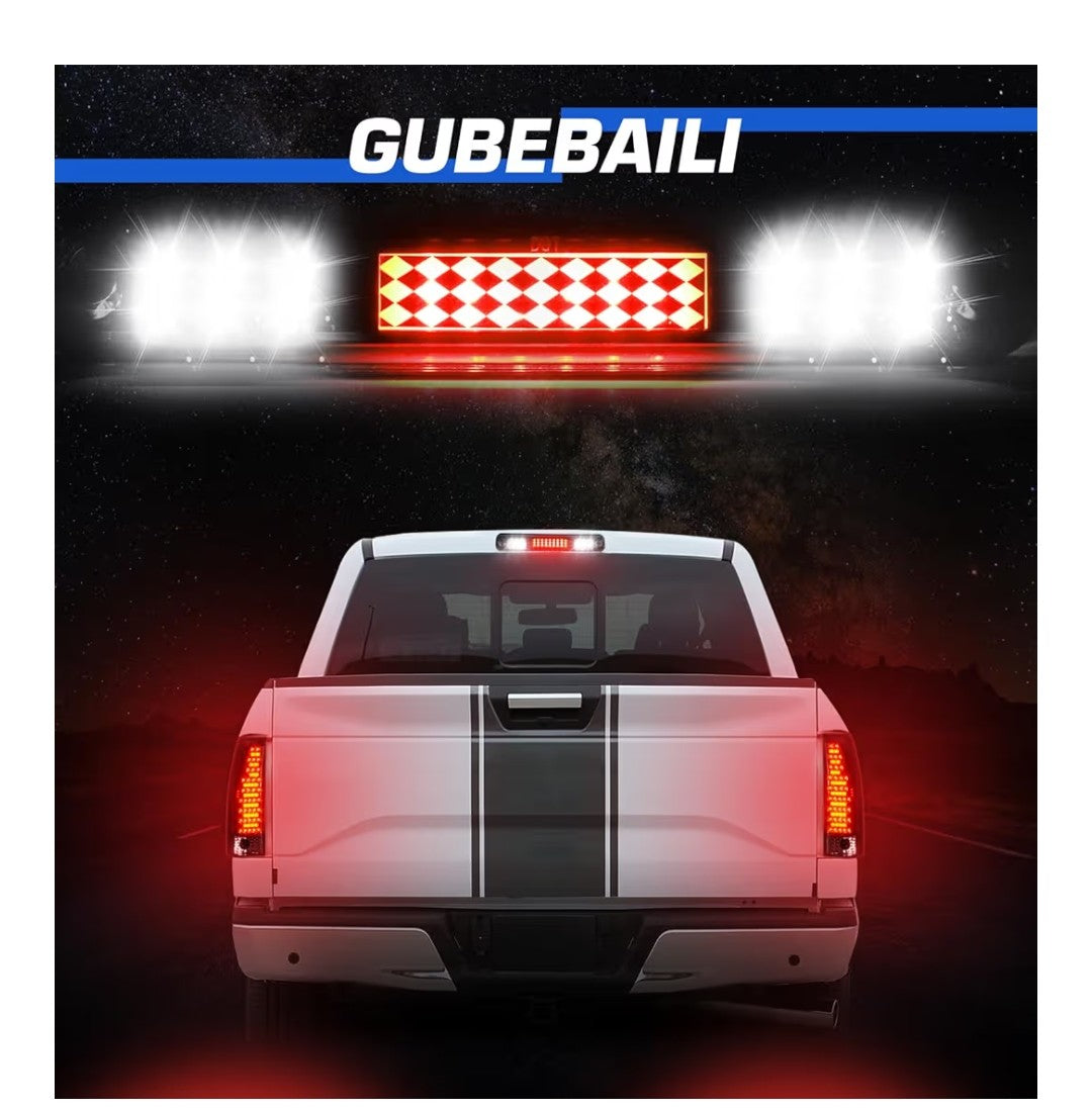 LED Tail Lights + 3rd Brake Light 1988-1999 Chevy/GMC 1500