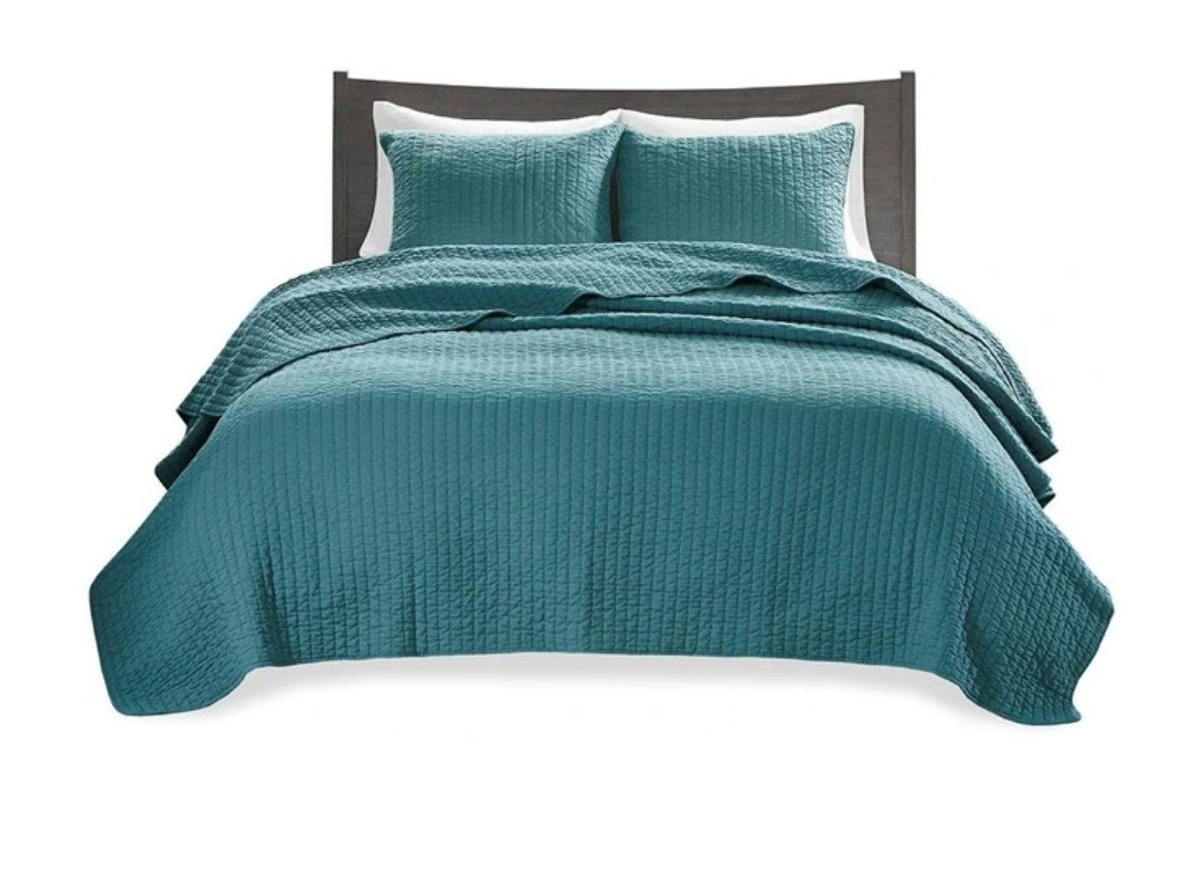 Madison Park Keaton Reversible Quilt Set (Full/Queen)