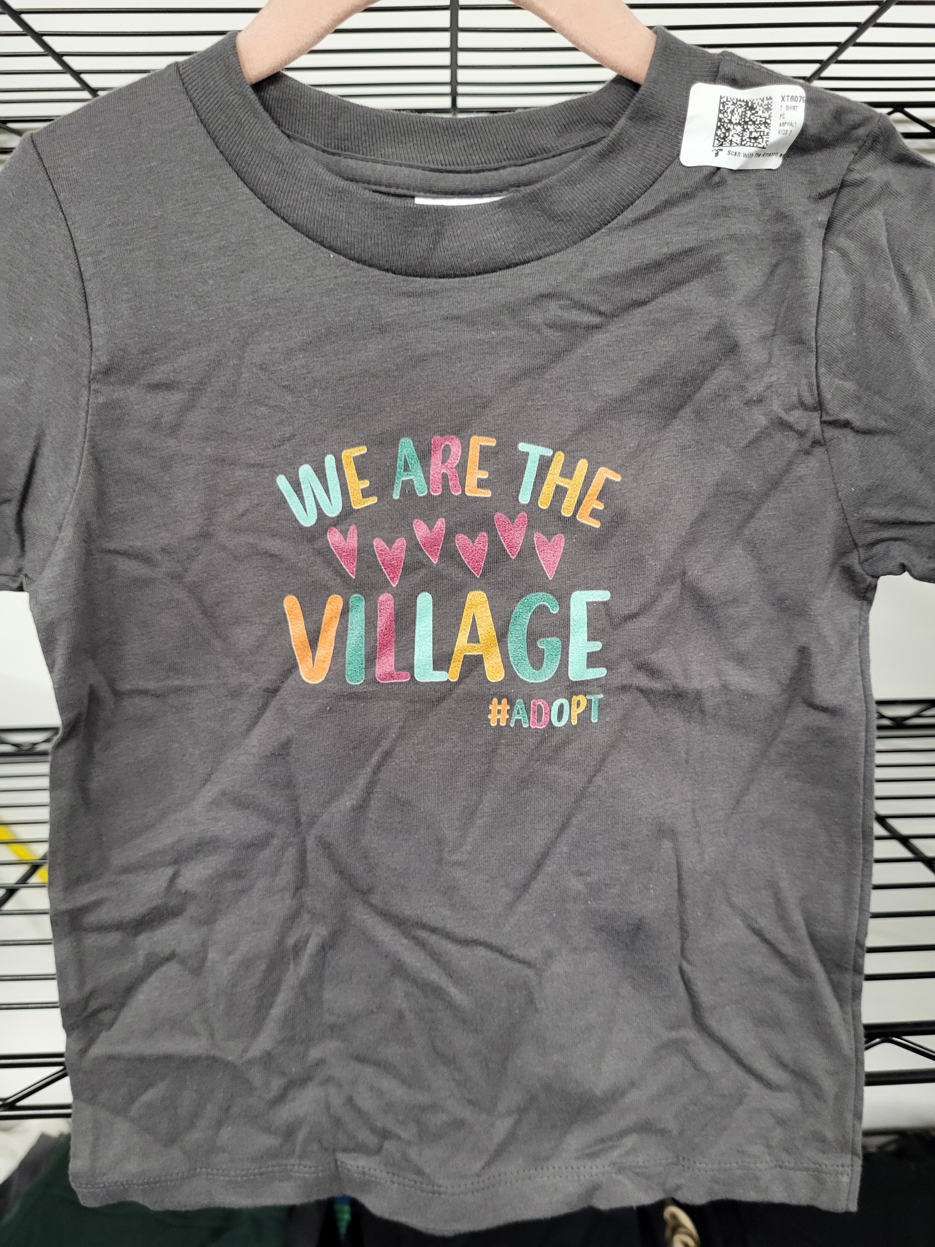 We Are The Village #Adopt T-Shirt (2T)