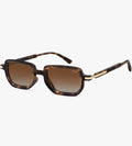Retro Poloraized Rectangle Sunglasses