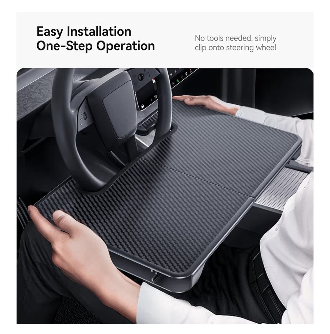 Yonzee 2-In-1 Car Steering Wheel Desk Tray