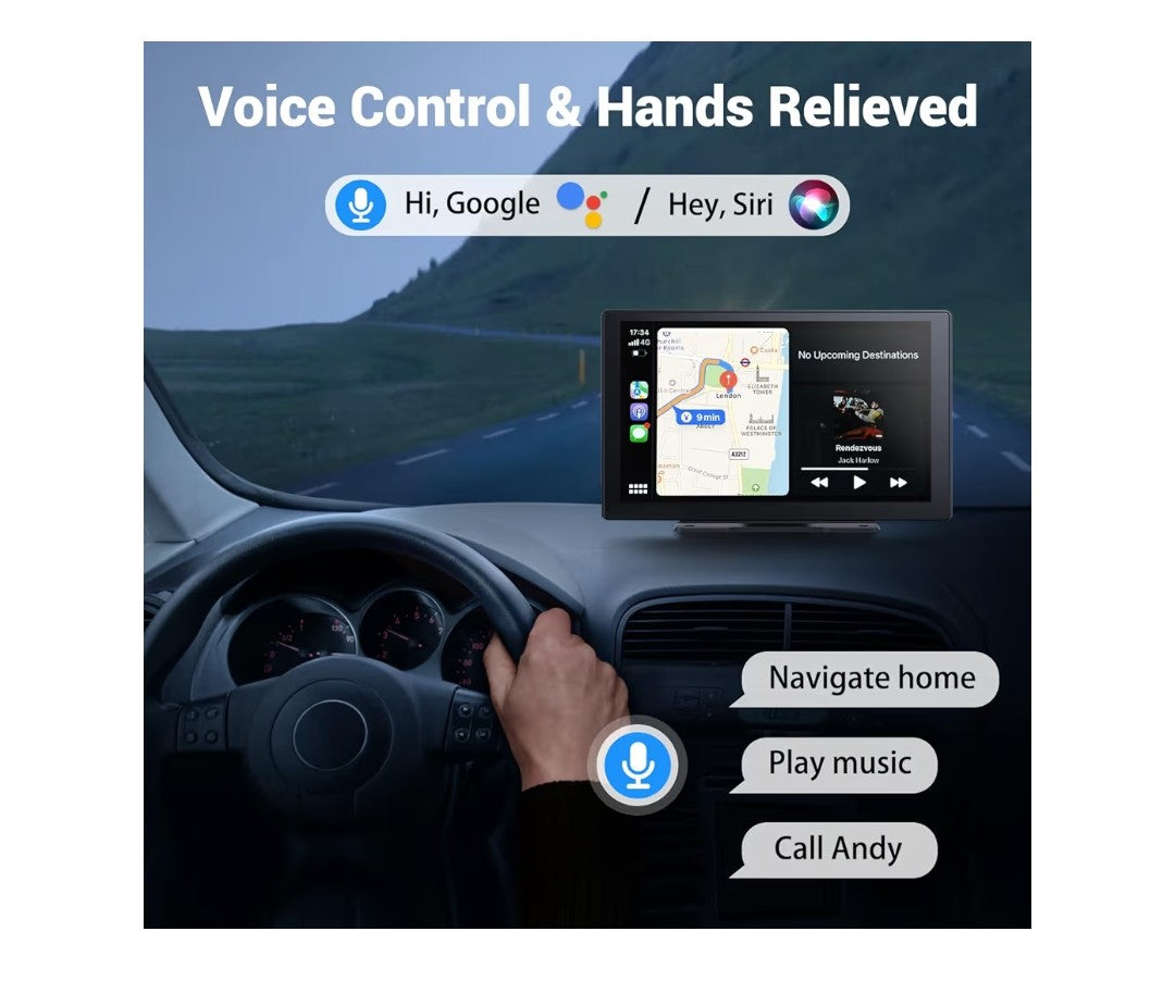 Wireless Smartscreen Stereo 9in