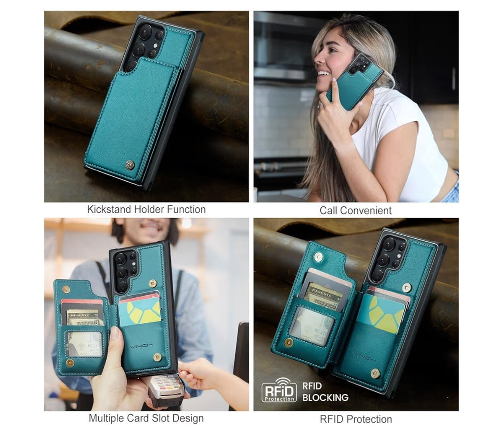 Finich Samsung Galazy S22 Ultra Wallet Case
