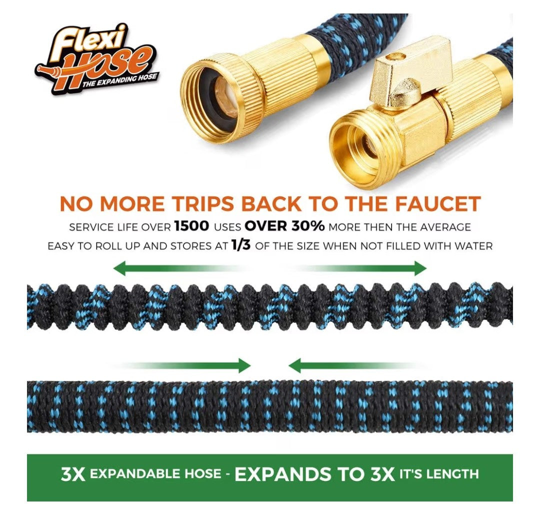 Flexi Hose 25ft Expandable Garden Hose