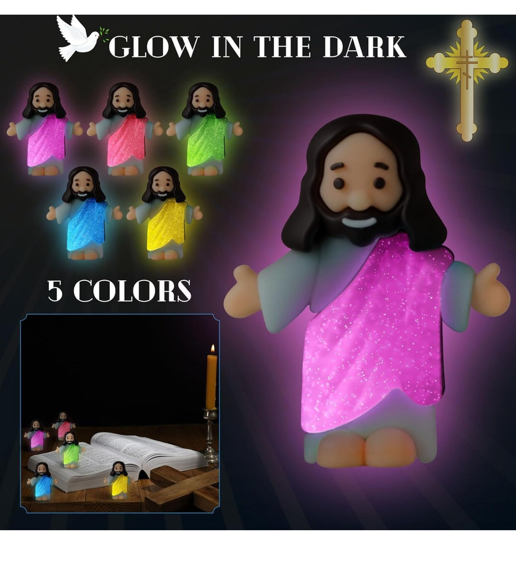 (123)
Barydat 200 Pcs Little Jesus Figures Glow in The Dark.