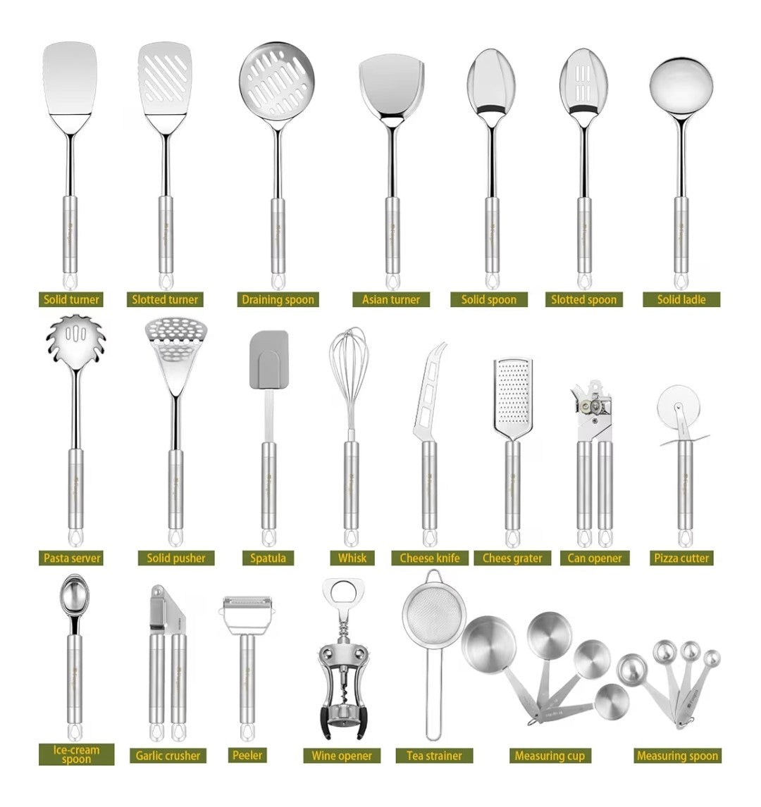 28 pc Kitchen Utensil Set