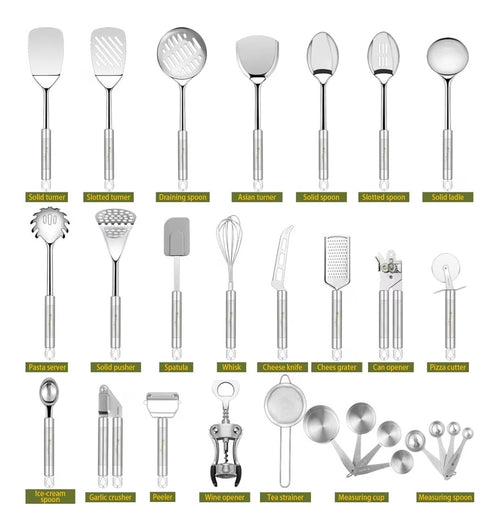 28 pc Kitchen Utensil Set