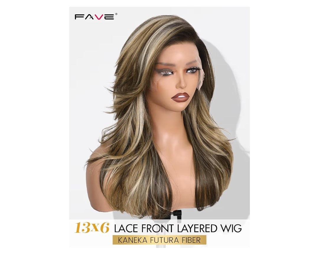 FAVE 13x6 Synthetic 18in Wig