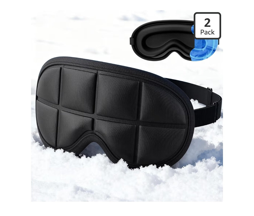 Tolaccea Gel Cold Eye Mask 2 pack