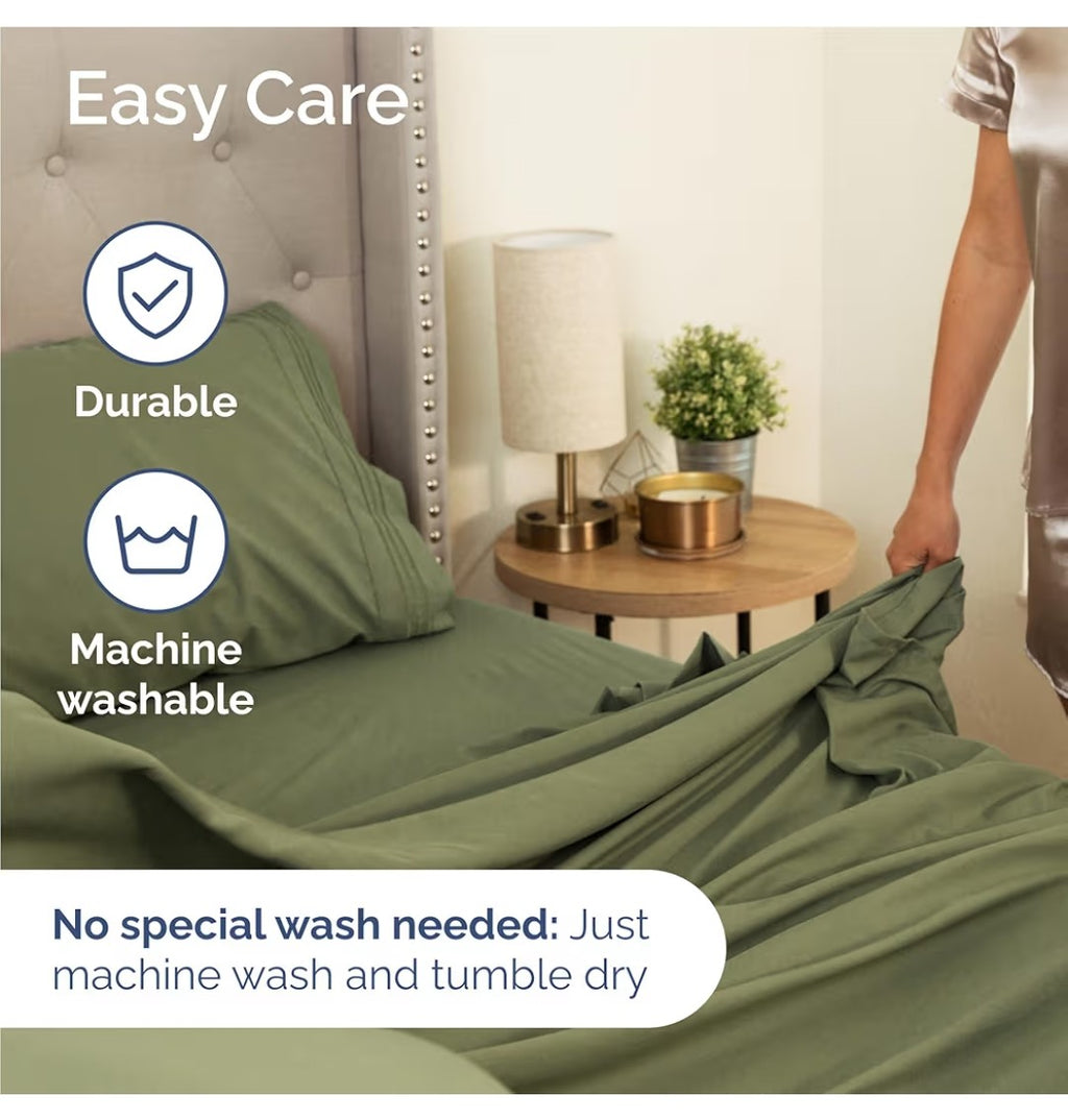 CGK Linens 4 piece Sheet Set (King Size)