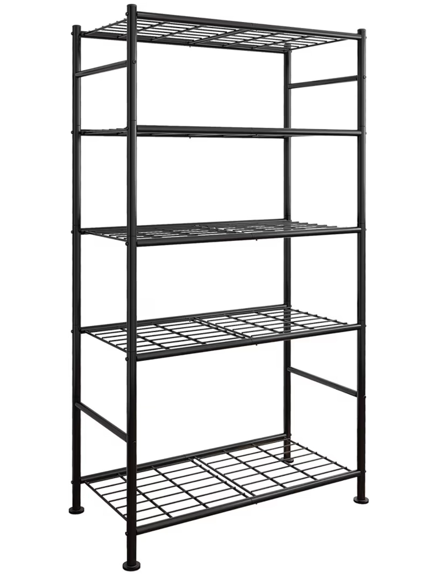 Storage Shelves - 5 Tier Shelf Organizer, Heavy Duty Shelving