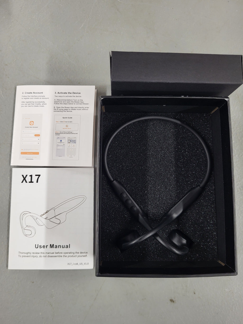 CXK X17 Bone Conduction Headphones