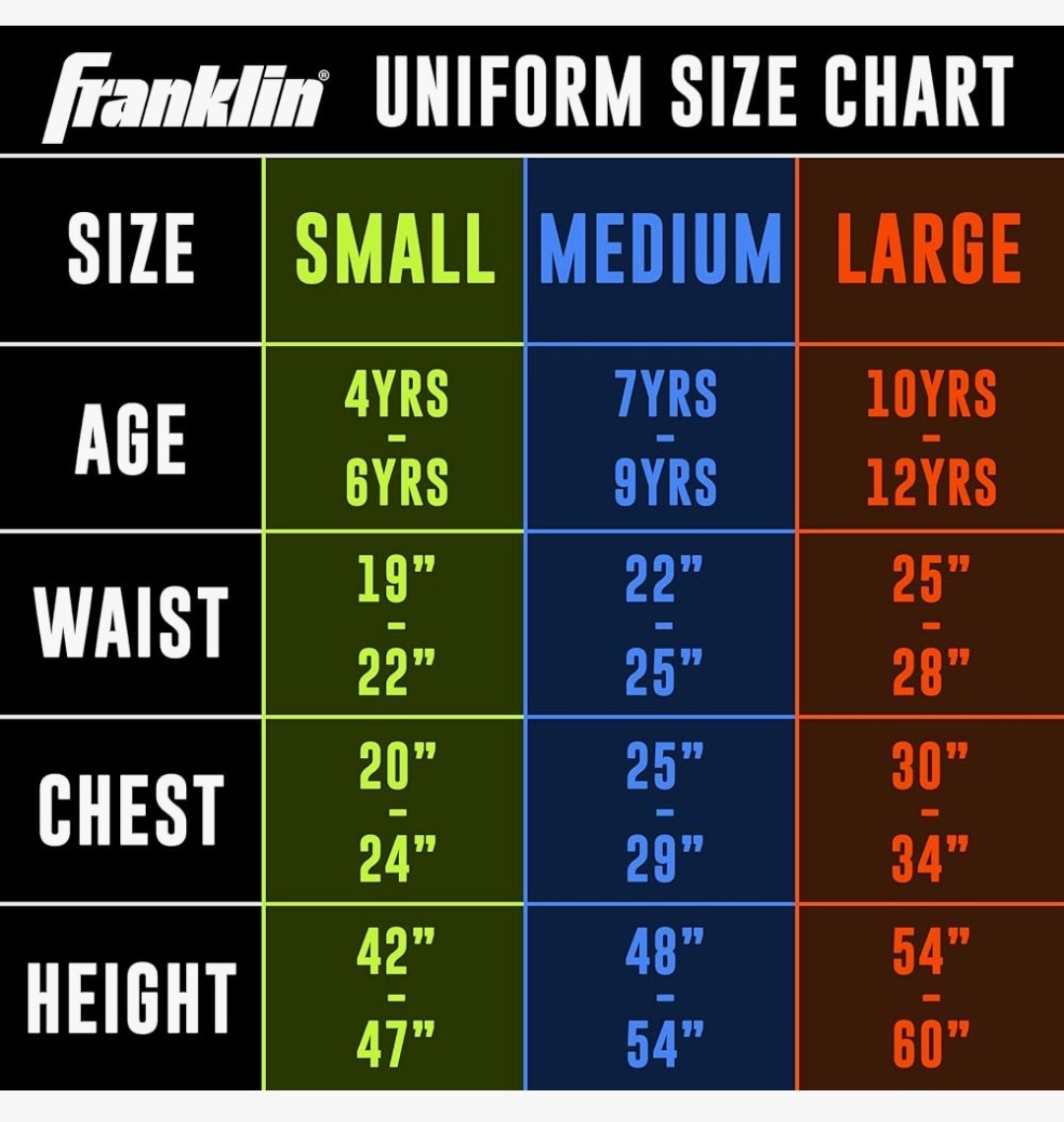 Franklin Chiefs Youth Football Uniform (Size Medium, has been worn see pictures, missing number 1 and 5 iron on patch and chin strap)