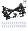 25ft C9 Christmas Light Stringer (Lights Not Included)