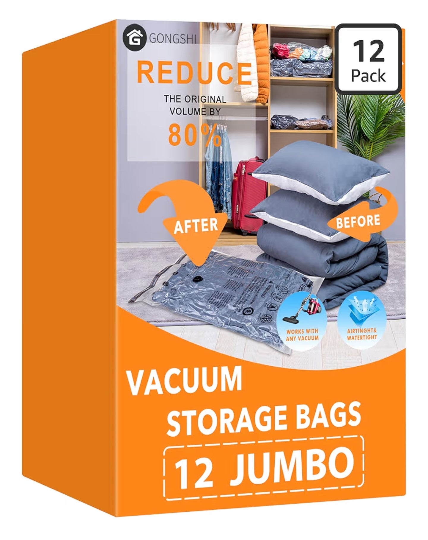 GONGSHI Vacuum Storage Bags.