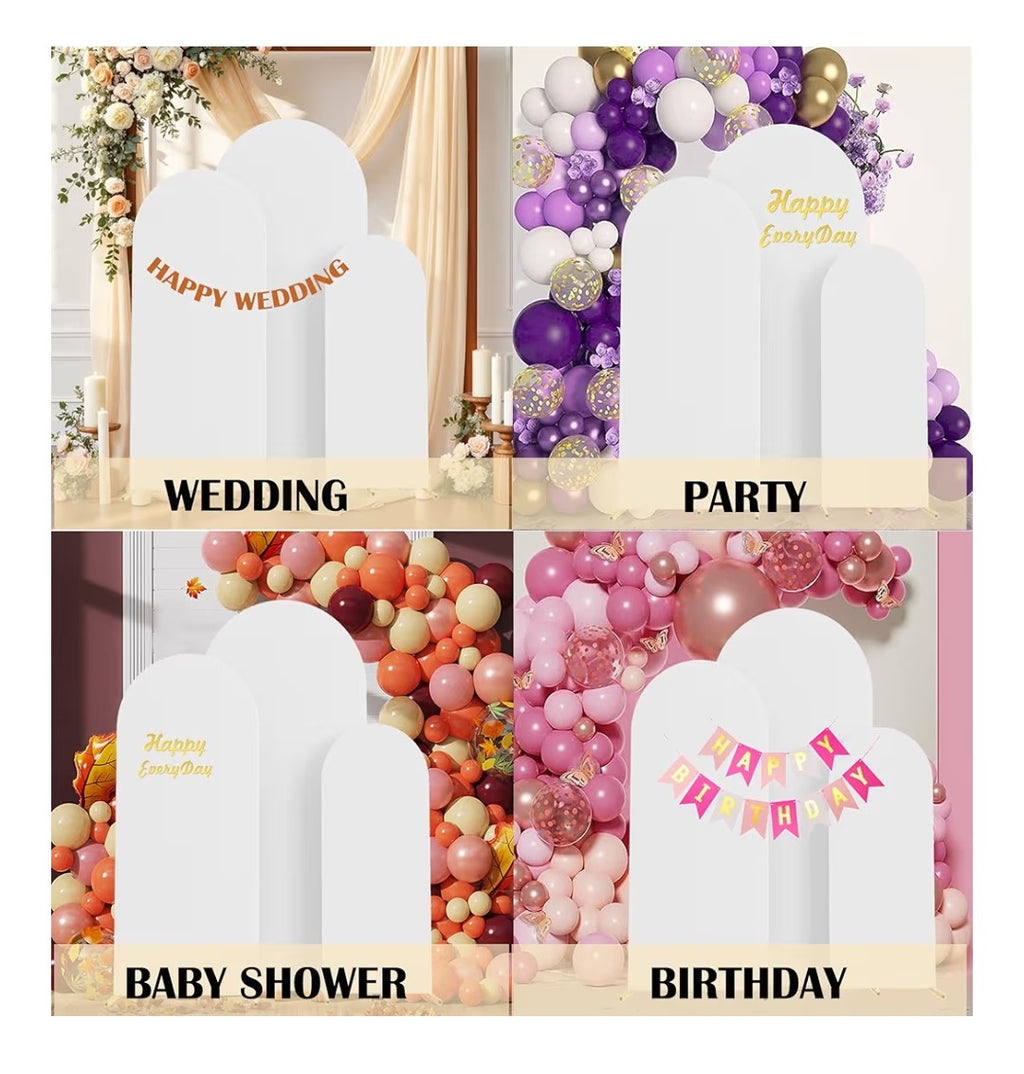 Arch Backdrop Cover Multiple Sizes (3 Pack)