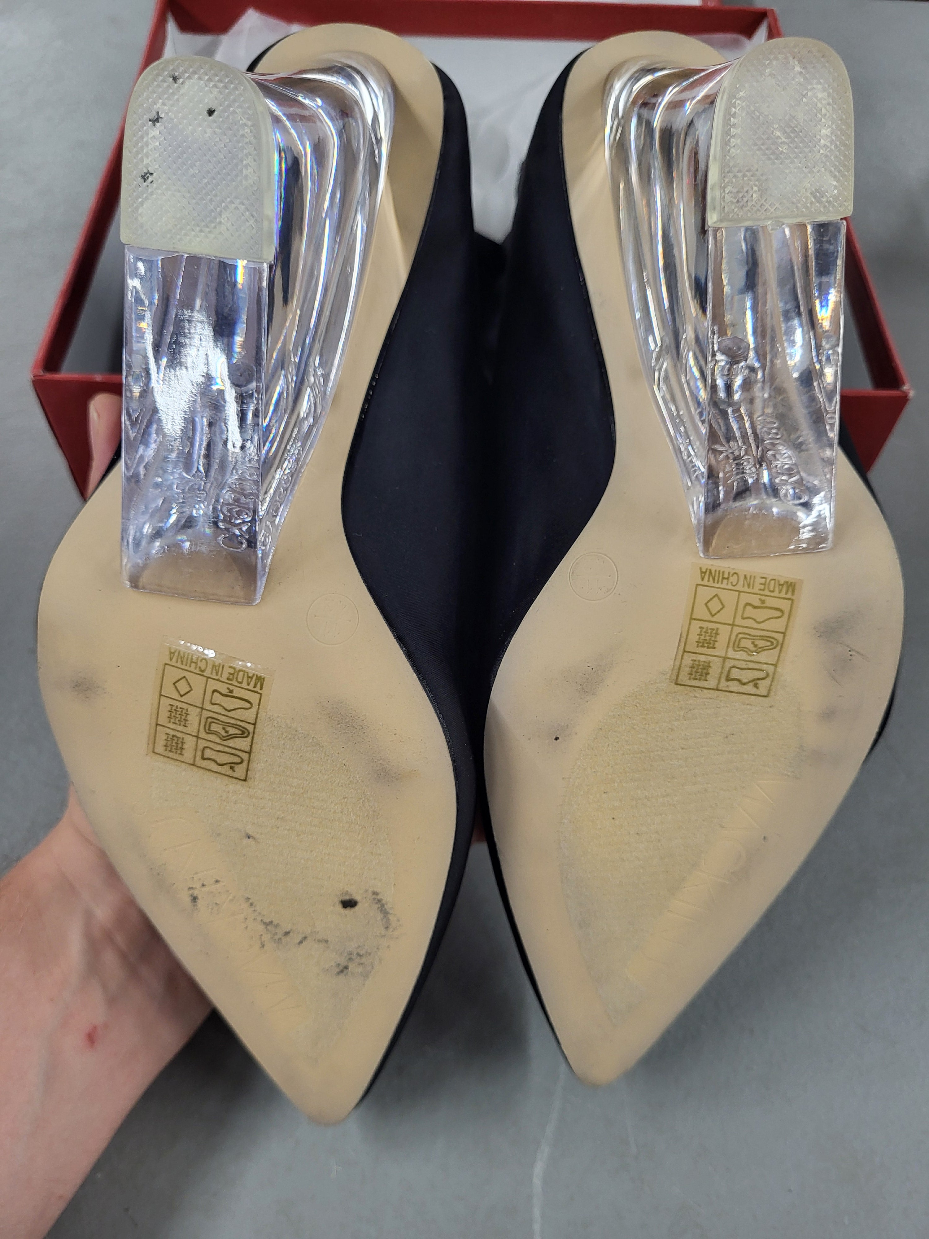 Mackin J Boots Transparent Heel (Size 11)