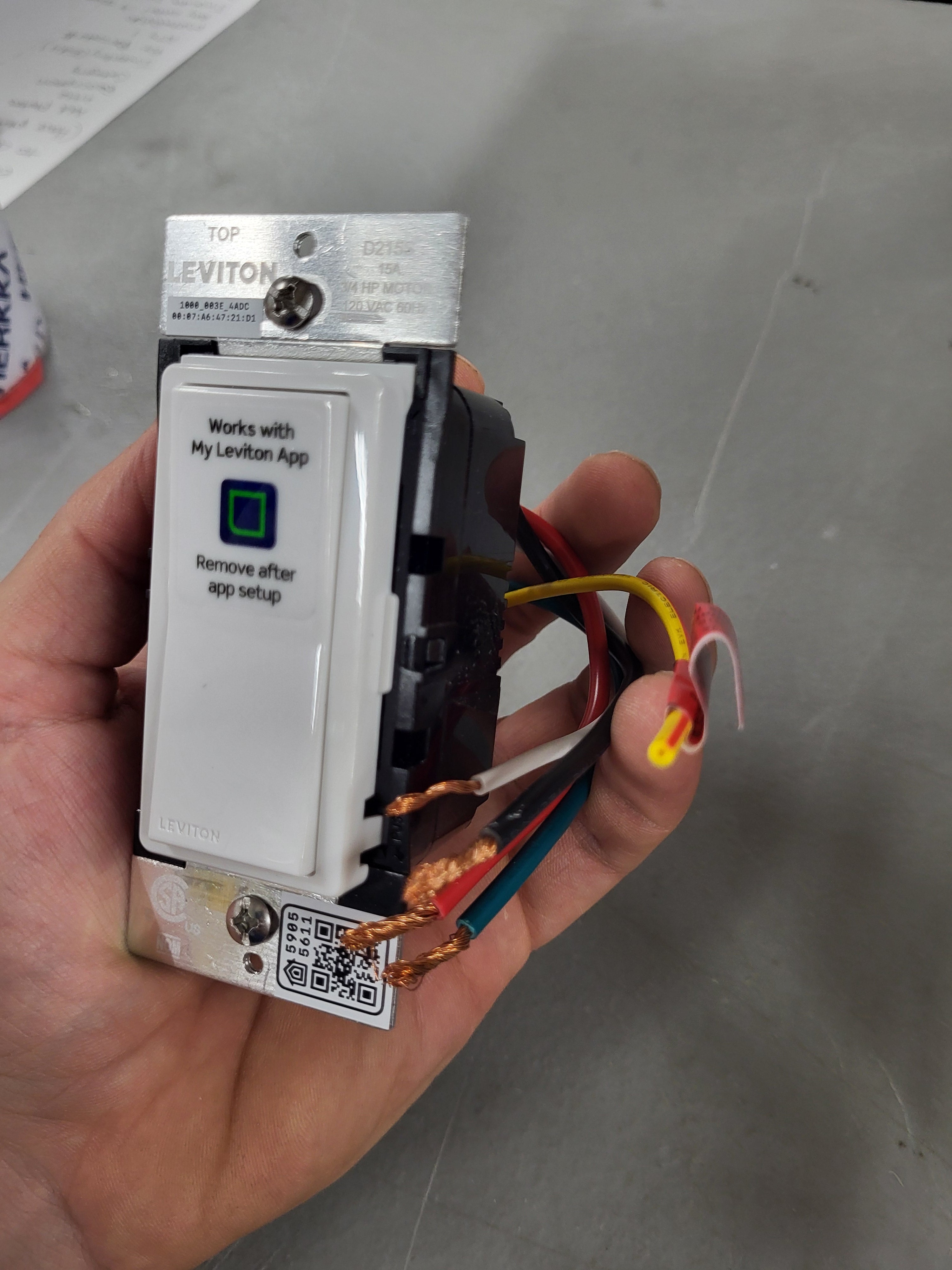 Leviton 2nd Gen Smart Switch (Open Box)