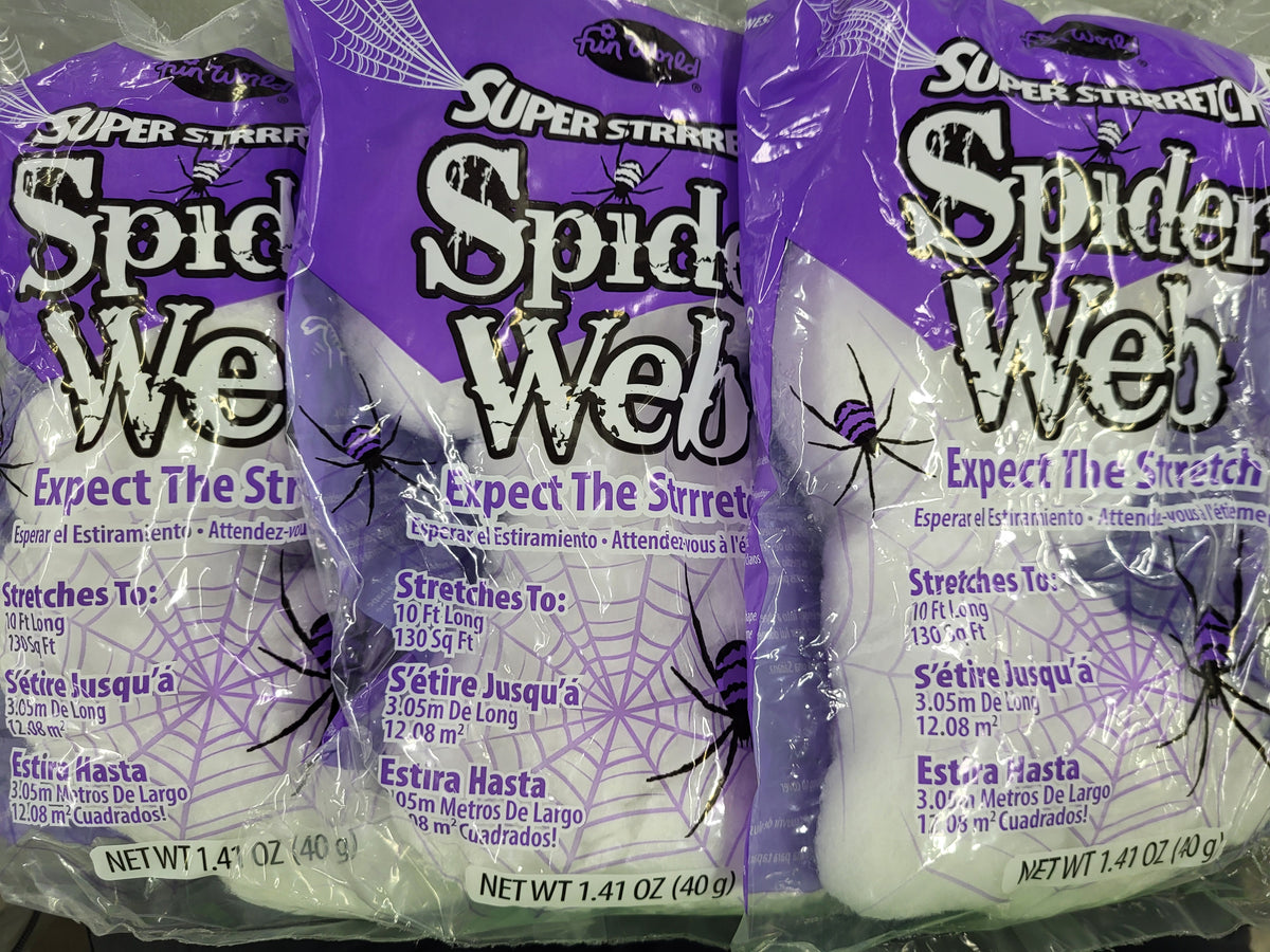 Spider Webs (3 pack)
