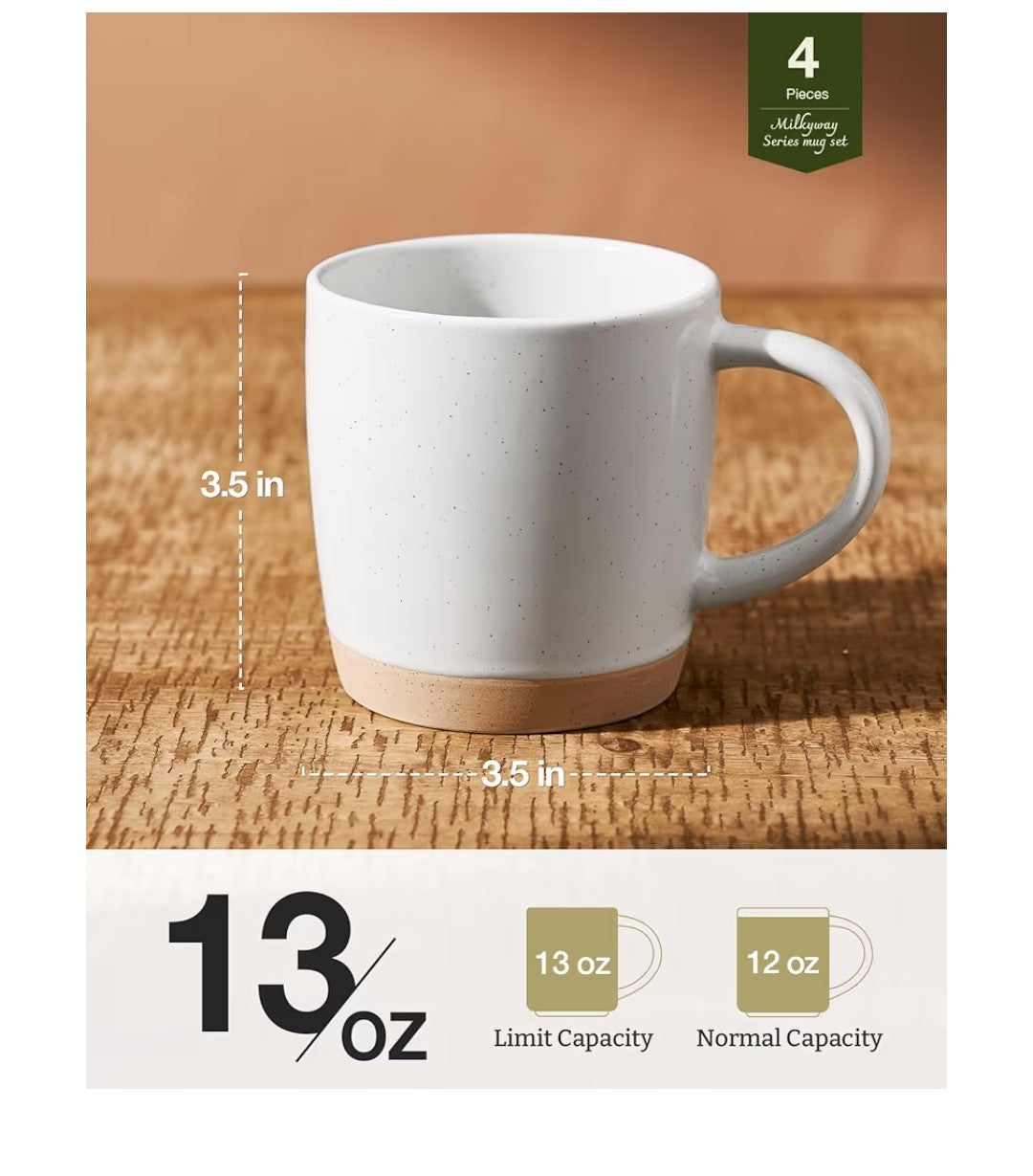 Famiware Milkyway Series Coffee Mugs 4 pack