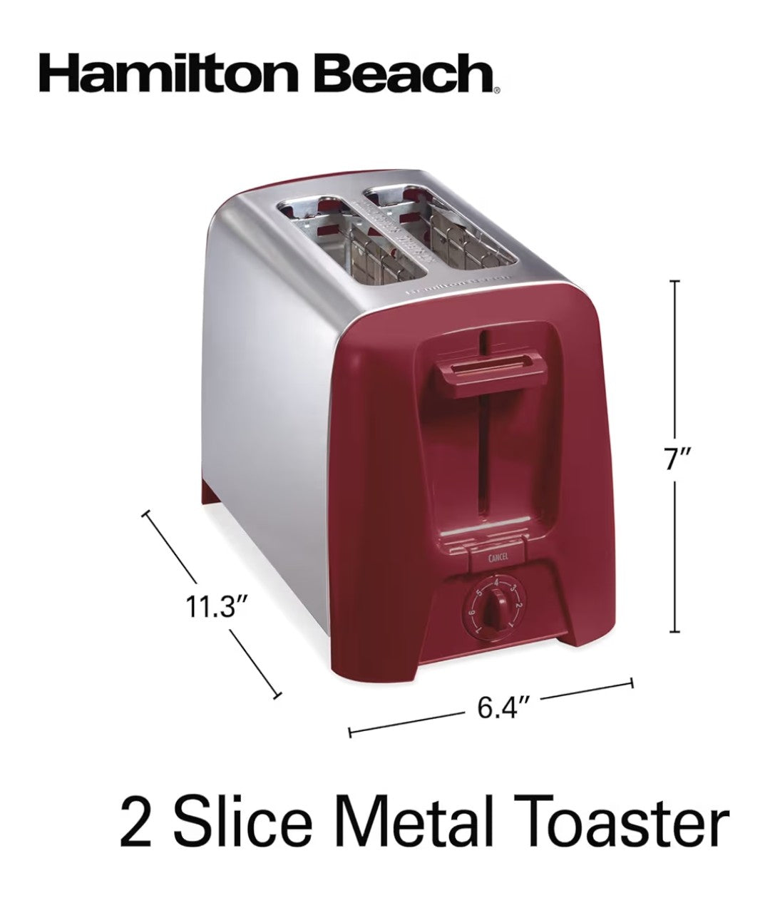 Hamilton Beach 2 Slice Toaster
