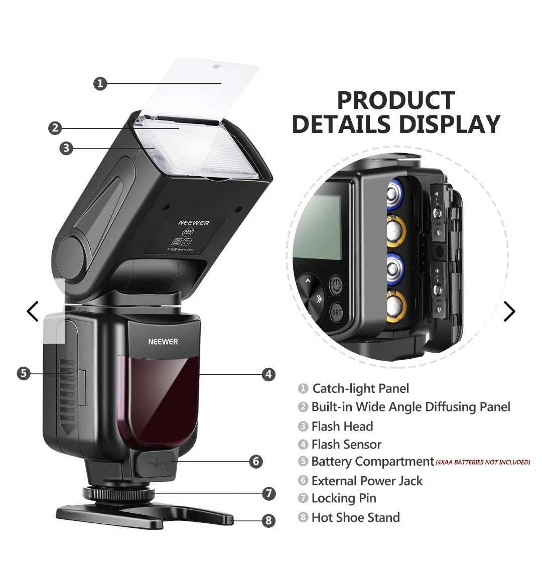 NEEWER NW670 TTL Speedlite Flash