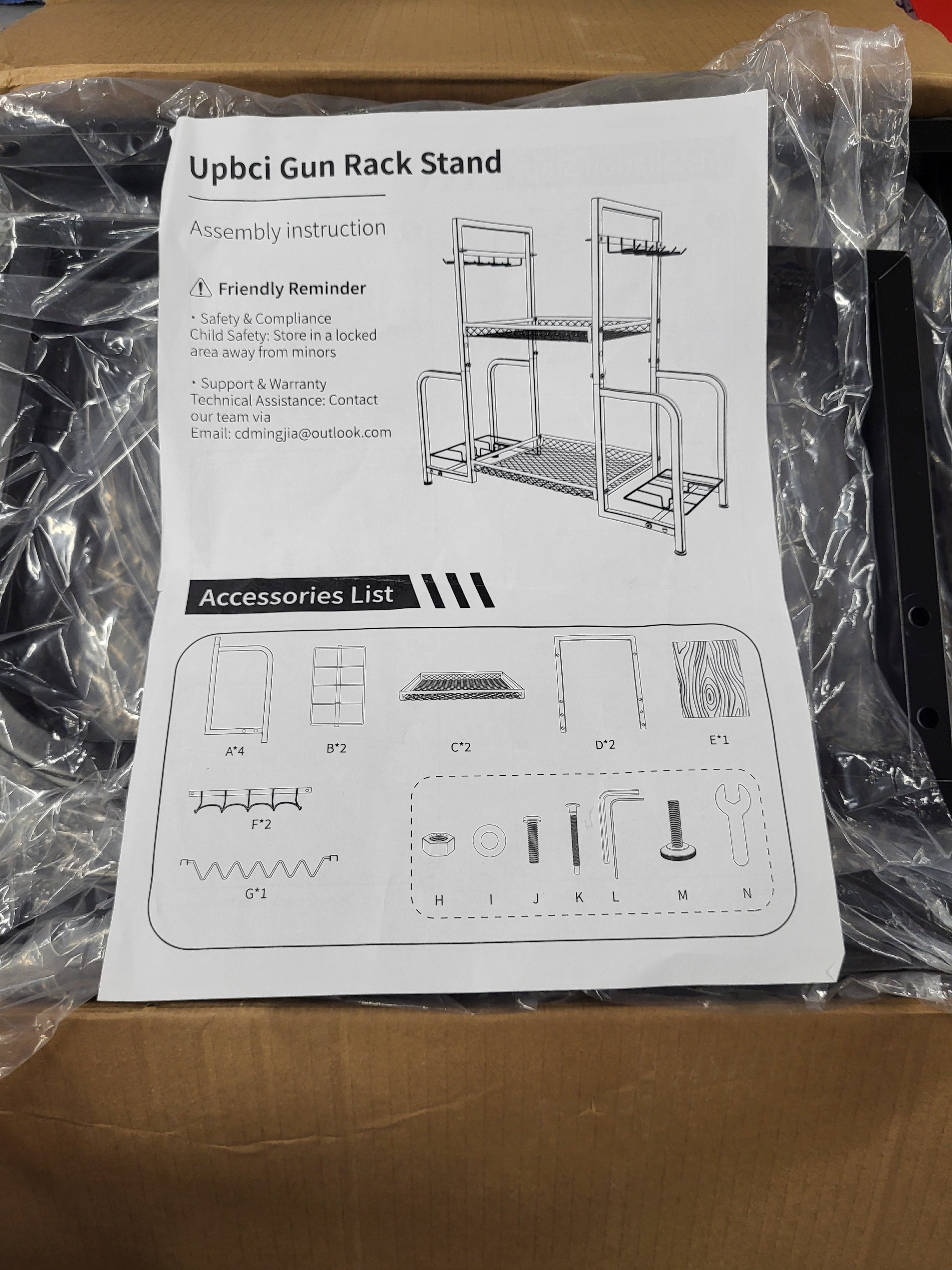 Upbci Gun Rack Stand