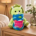 Dino Plush with Throw Blanket