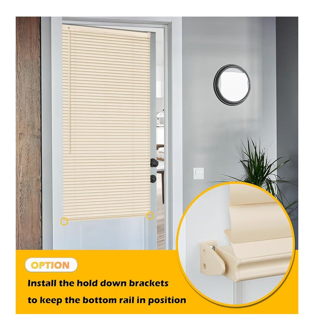 LazBlinds Mini Vinyl Blinds 1in (Beige)