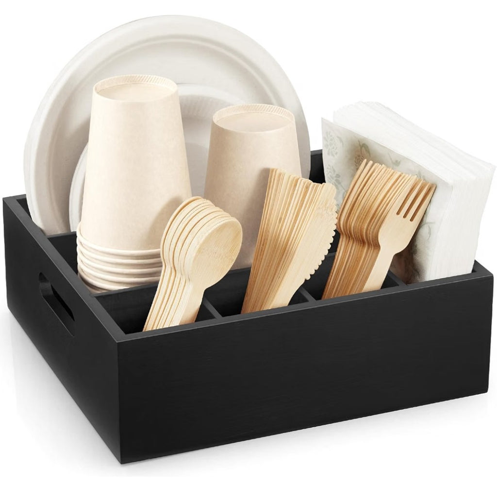 Wood Utensil Holder