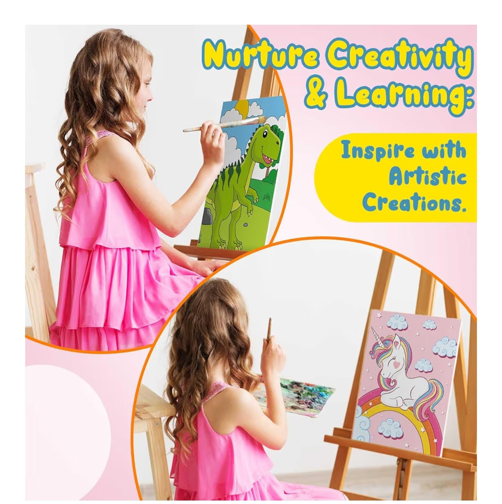 (207)
Ctosree 12 Pcs Pre Drawn Canvas.