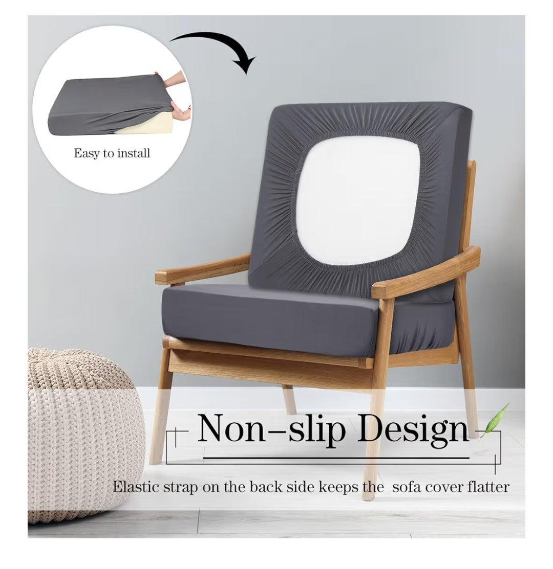 Newwiee Stretch Patio Seat Covers 4 pack