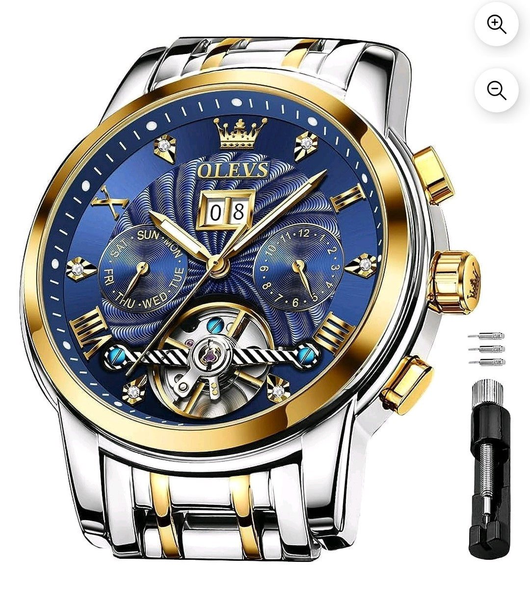 OLEVS Automatic Skeleton Watch
