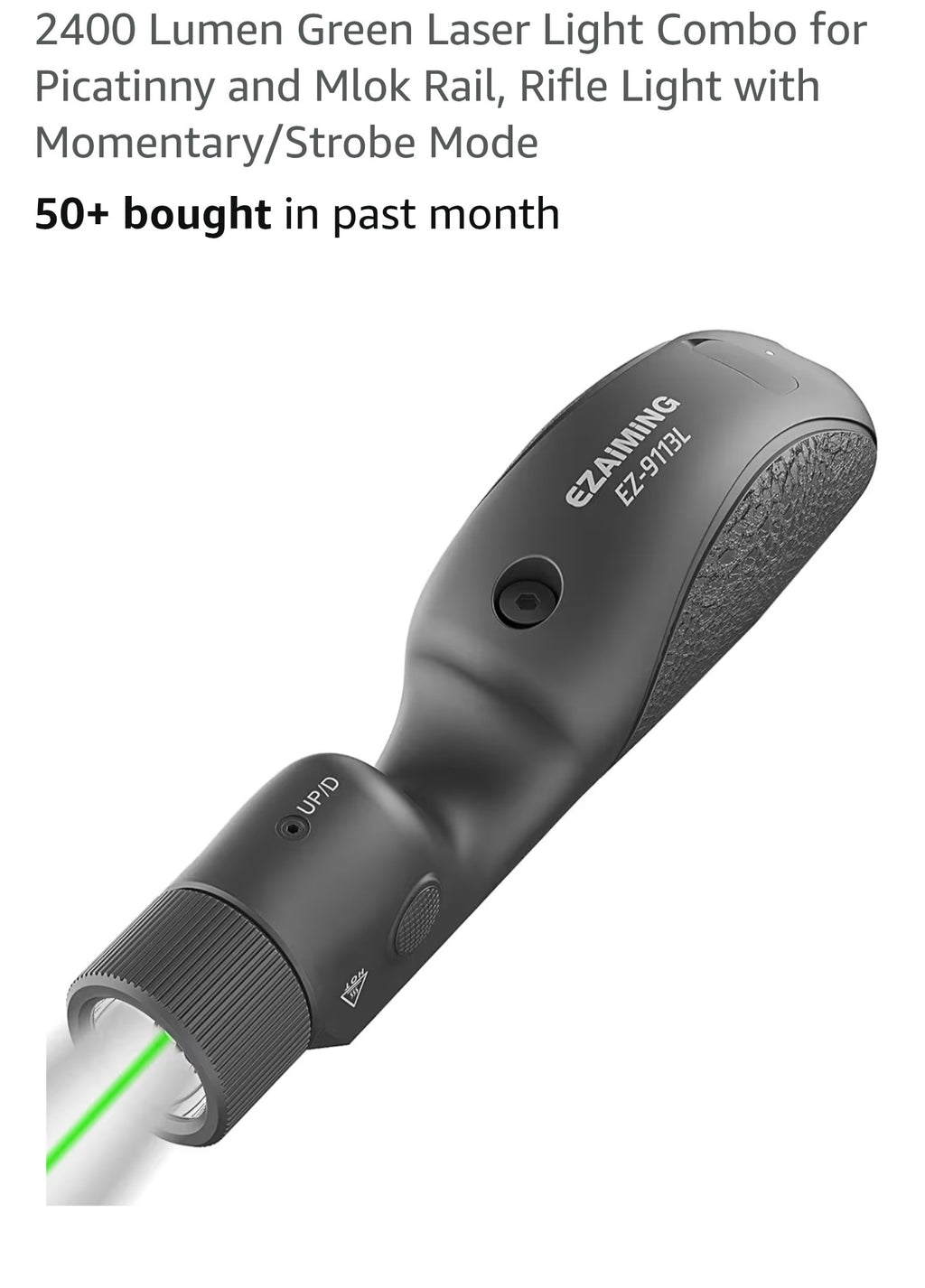 2400 Lumen Green Laser