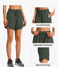 Ksmien Women's 5"/ 7" Athletic Running Shorts Quick