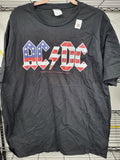 American Flag AC/DC T-Shirt (XL)