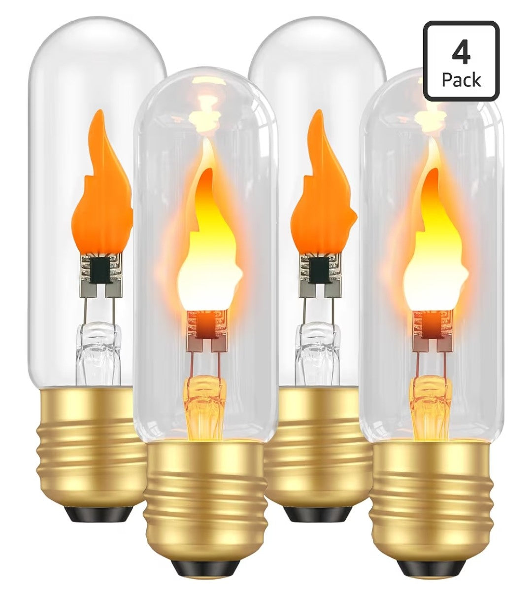 LEad Flame Bulb 4 pack