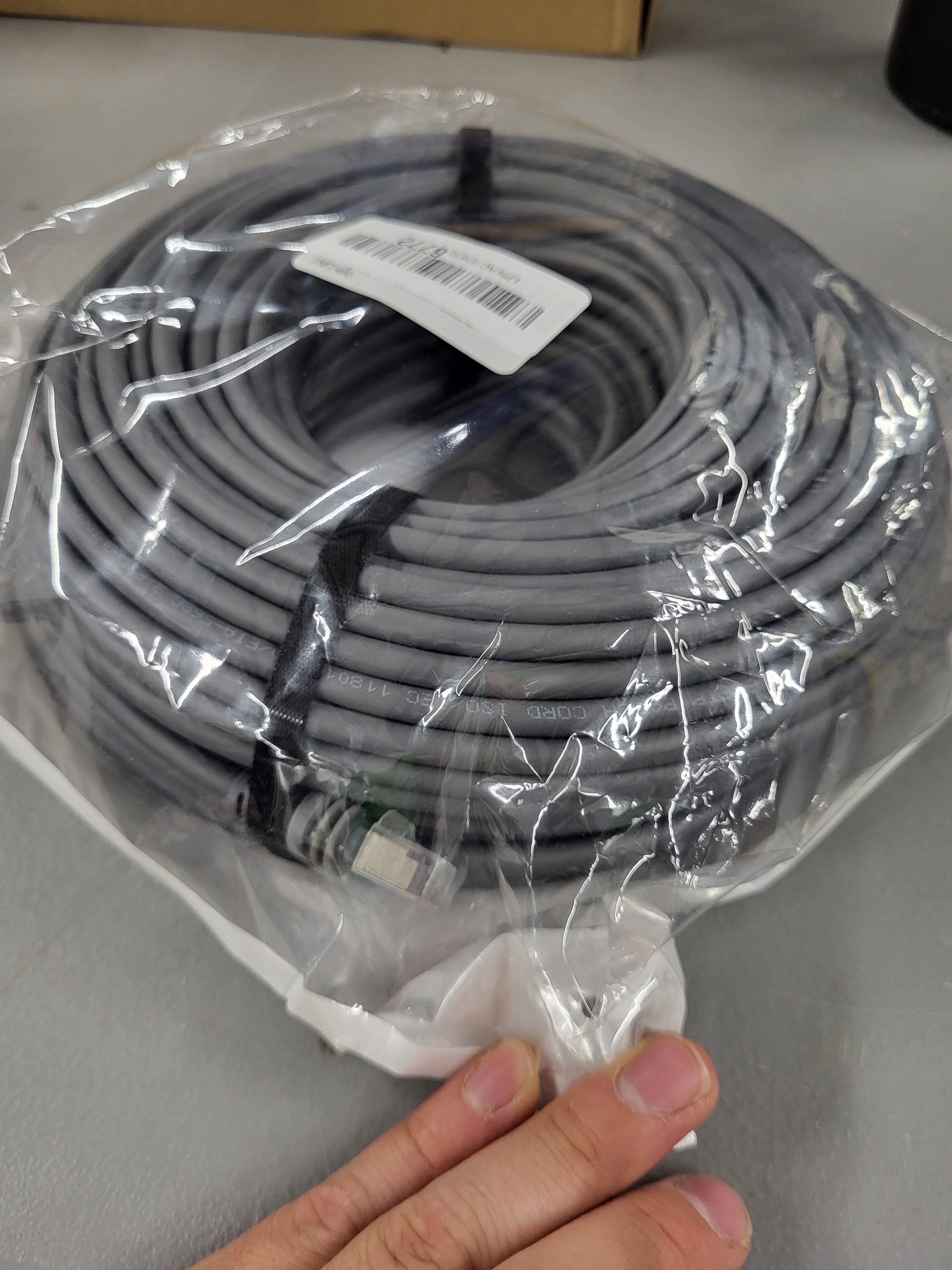 150FT Starlink Gen 3 Cable, Outdoor Waterproof Satellite Replacement Standard V3 Cord, for Starlink Rectangular Satellite Gen 3 Cable Extension Accessories (150FT/46M), for Caravan/Traveling/Camping