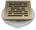 Delta Square Shower Floor Drain Kit (4in)