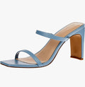 The Drop Avery Square Toe High Heeled Sandal (Size 8)