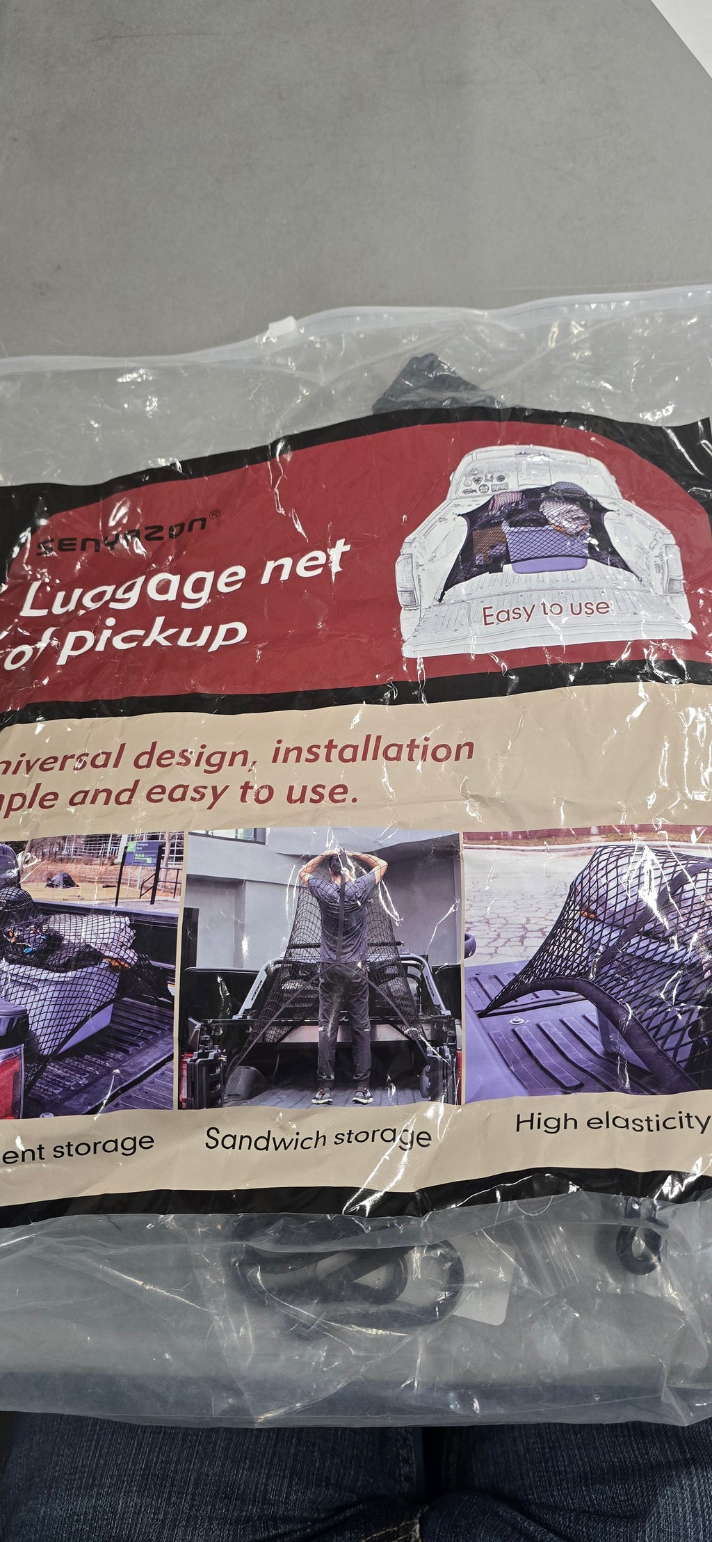 Highly Elastic Cargo Net