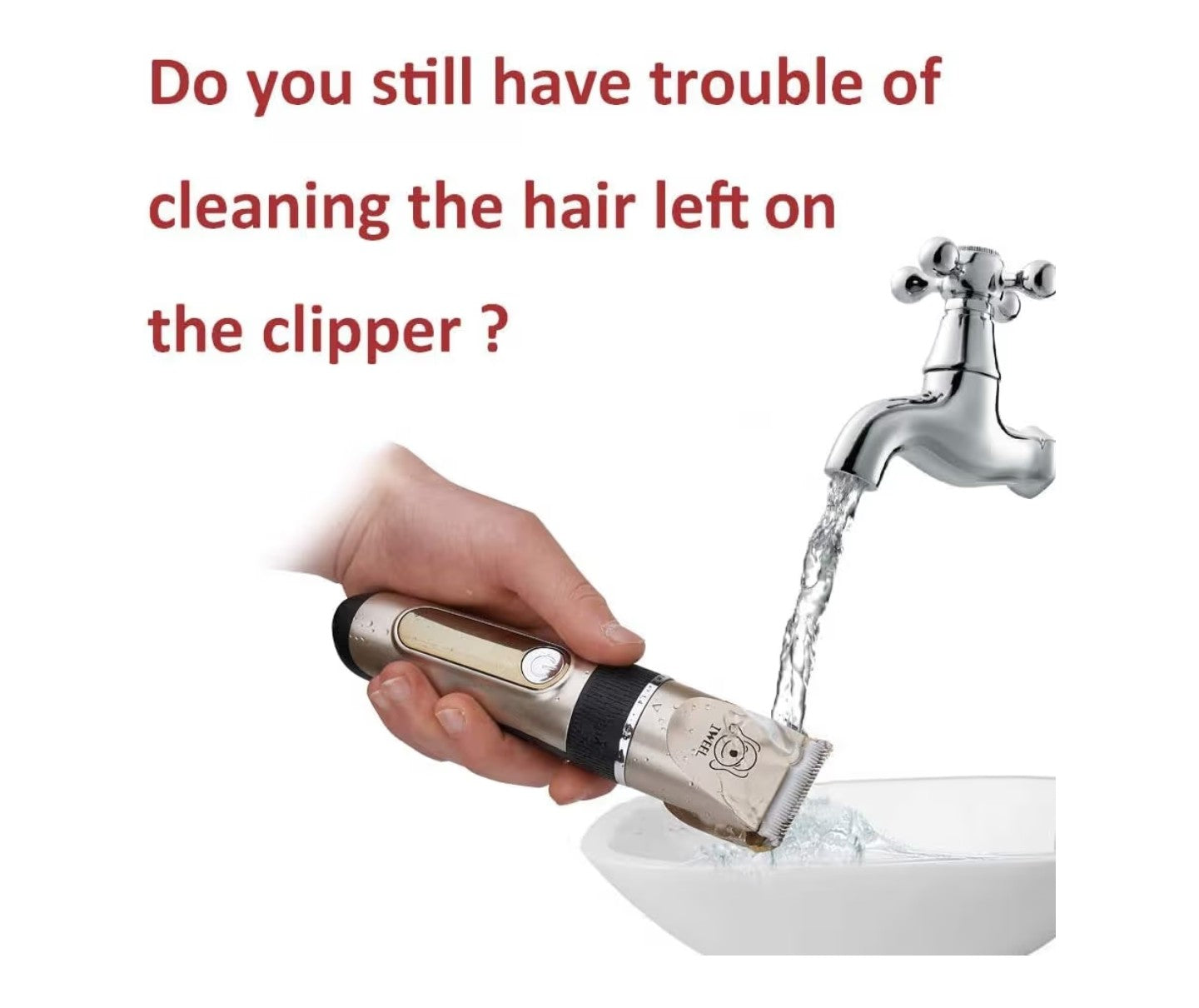 IWEEL Dog Clippers, 2-Speed Professional Rechargeable