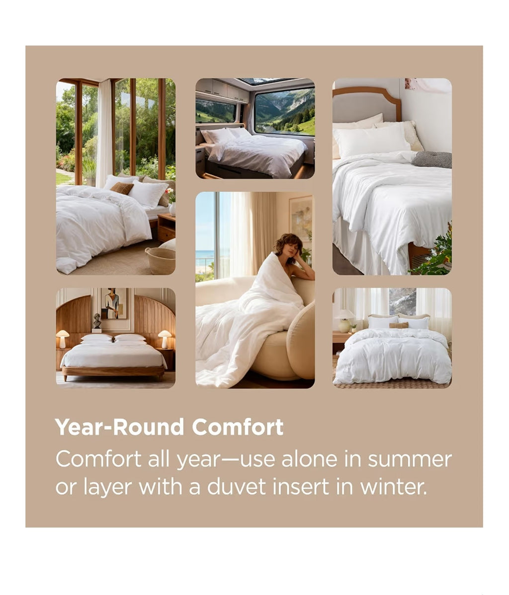 Bedsure Duvet Cover King Size - Soft Double Brushed Bedding.