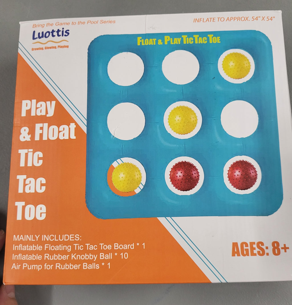 Inflatable Tic Tac Toe Game