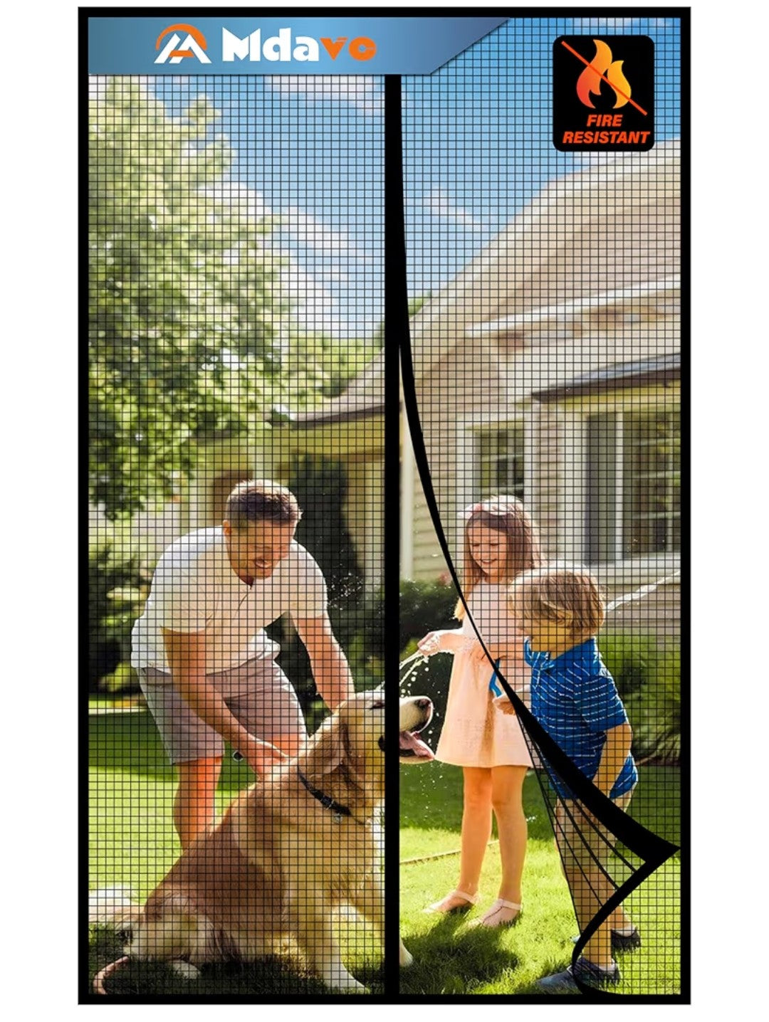 Mdavo Magnetic Screen Door 38x83in