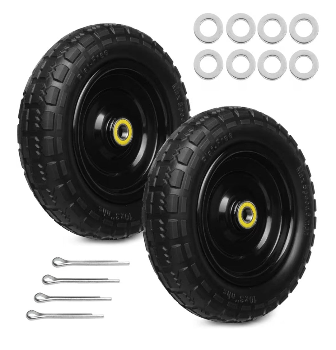 Solid Rubber Tires 13in 2 pack